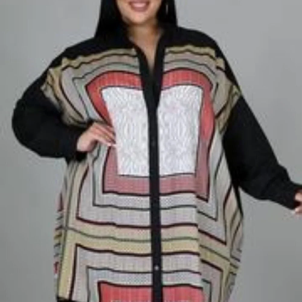 Shirt Dress- Plus